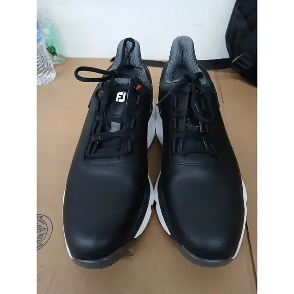 USED FootJoy Men's Pro/SLX Previous Season Style Golf Shoe, Black/White,11.5